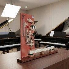 Piano Action Model Handmade Educational Tool Beginner Friendly for Training