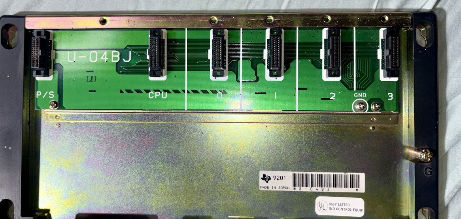 Siemens U-04BJ Slot Rack. Tested Working And In Great Condition