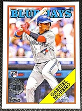 Gabriel Moreno 2023 Topps 1988 Topps 35th Anniversary #T88-14 Rookie RC