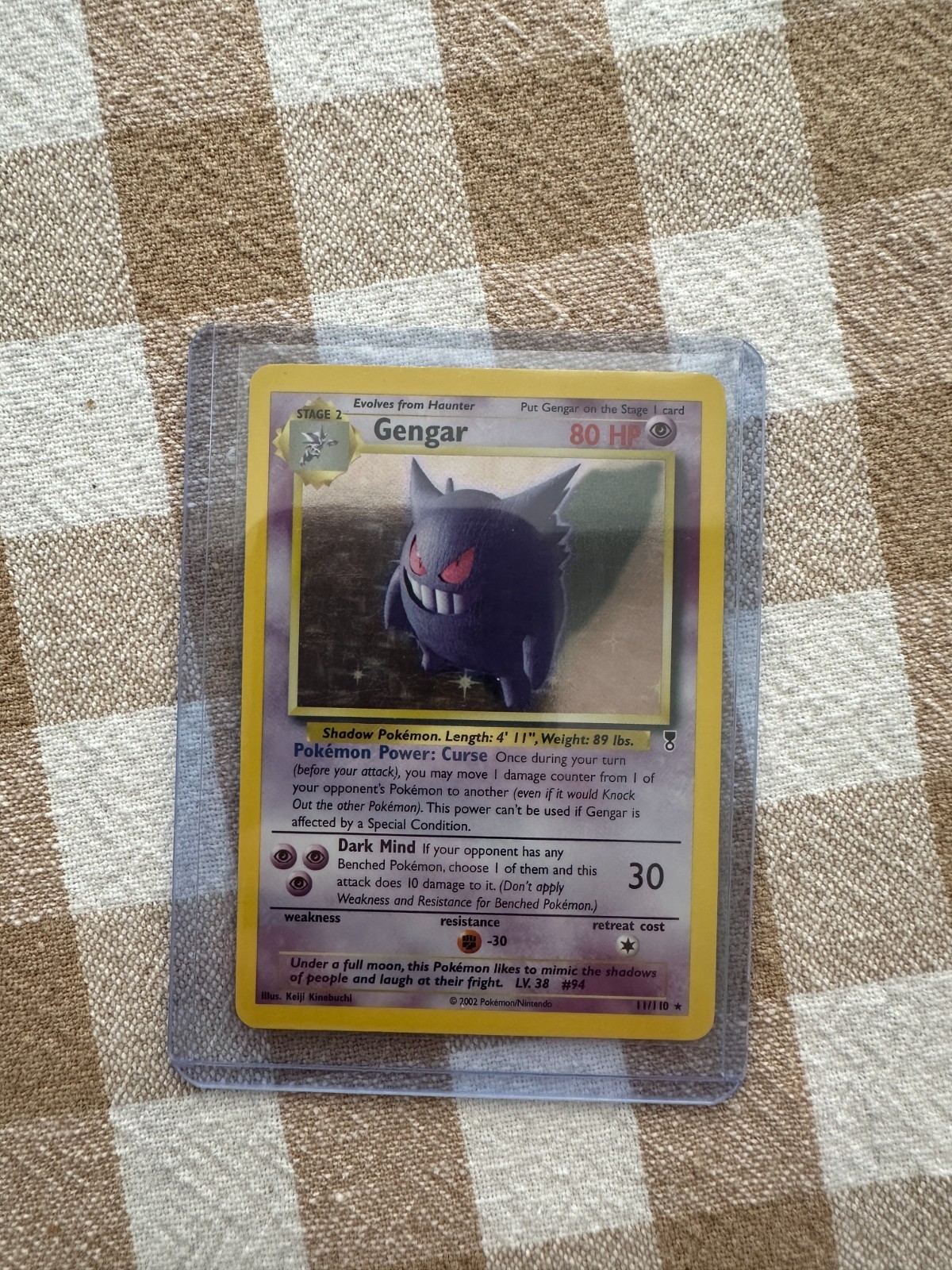 Gengar 11/110 Legendary Collection Holo