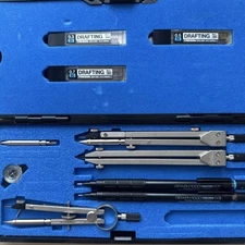 TAKDA'S Drafting Mechanical Pencil Compass Set #20955c