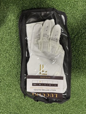 Luccini Batting Gloves XL White