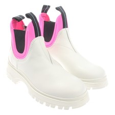 Prada Stiefeletten 38 EUR Weiß Neon Sehr gut