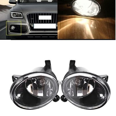 Pair of Front Fog Driving Lights with H11 Halogen Bulbs for 2009-2017 Audi Q5...