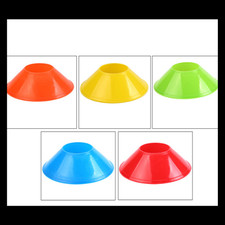 10Pack Soccer Training Cones - Agility Cones with Carry Bag, Sturdy Disc Cones