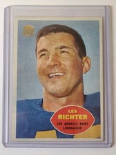 1960 Topps Football #68 Les Richter 2015 Buyback Gold 60th 1/1  1 Of 1 Rams SP