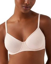 b.tempt'd by Wacoal To A Tee Underwire Bra Women's 32C Rose Smoke Hook And Eye