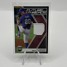 2023 Panini Elite Extra Edition Future Threads Paul Skenes #FT-PS (MEM, RC)