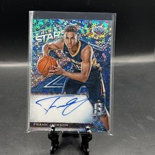2017 Panini Spectra Frank Jackson Rookie On Card Auto Autograph Neon Blue /49