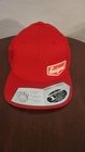 Hat FlexFit Tech 110 One Ten Flat Bill One Size Red Ensignal Snapback Cap