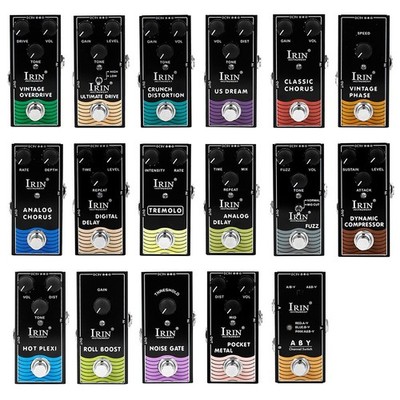Multifunktions Gitarren Effekt Pedal Delay Distortion Chorus