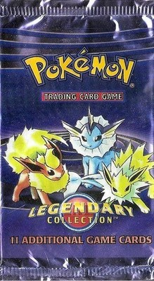 WOTC Pokemon Legendary Collection Booster Pack UNSEARCHED