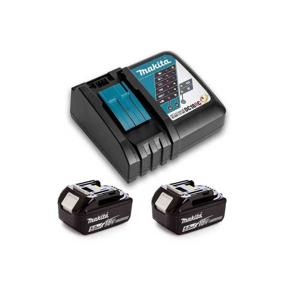 Pack Énergie Makita 197570-9 Évitez les Pannes de Batterie avec 2 BL1850B 18V