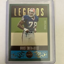 2023 Panini Legacy - Legends Bruce Smith #105 Green /100 Buffalo Bills