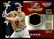 2013 Panini USA Champions Game Gear Jerseys Kyle Farmer USA #31