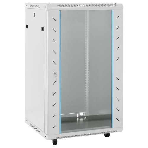 Netwerkkast 15U 19" IP20 60x45x86 cm zwart datakast netwerk kast vidaXL - Afbeelding 6 van 30