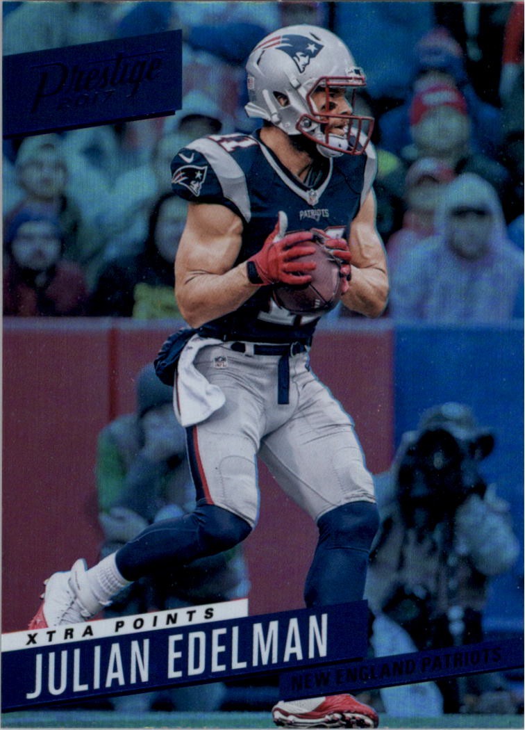 2017 Prestige Xtra Points Blue #178 Julian Edelman - FB