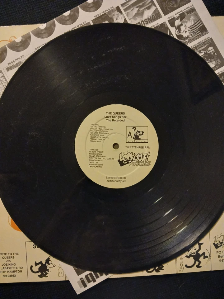 The Queers Love Songs Lp Original - Image 4 of 4