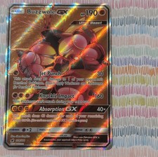 Pokémon Buzzwole GX 104/111 SM-Crimson Invasion Ultra Rare Full Art Holo 190 HP on eBay