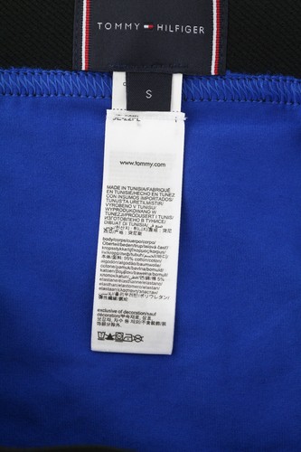 TOMMY HILFIGER Boxer Da Uomo Blu Con Stampa E Set Di Calzini Ricamati - Foto 12 di 13