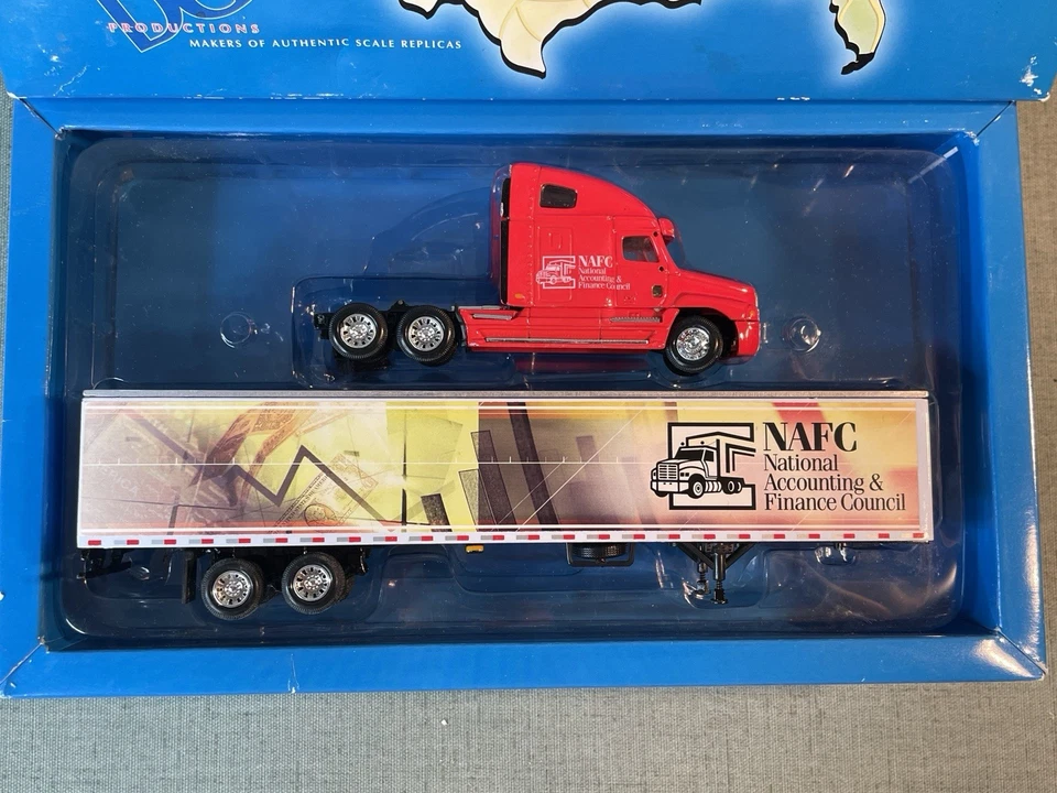 Camión fundido a presión DG Productions réplica escala auténtica 1:64 OFS en caja original Foto 3 de 4