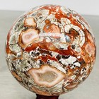 Natural Money agate Crystal Sphere Ball healing 1900G — photo 2