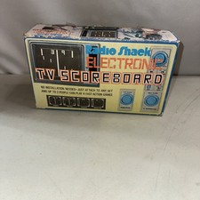 VTG Radio Shack Electronic TV Scoreboard in BOX, Video UNTESTED  Pong Video Game
