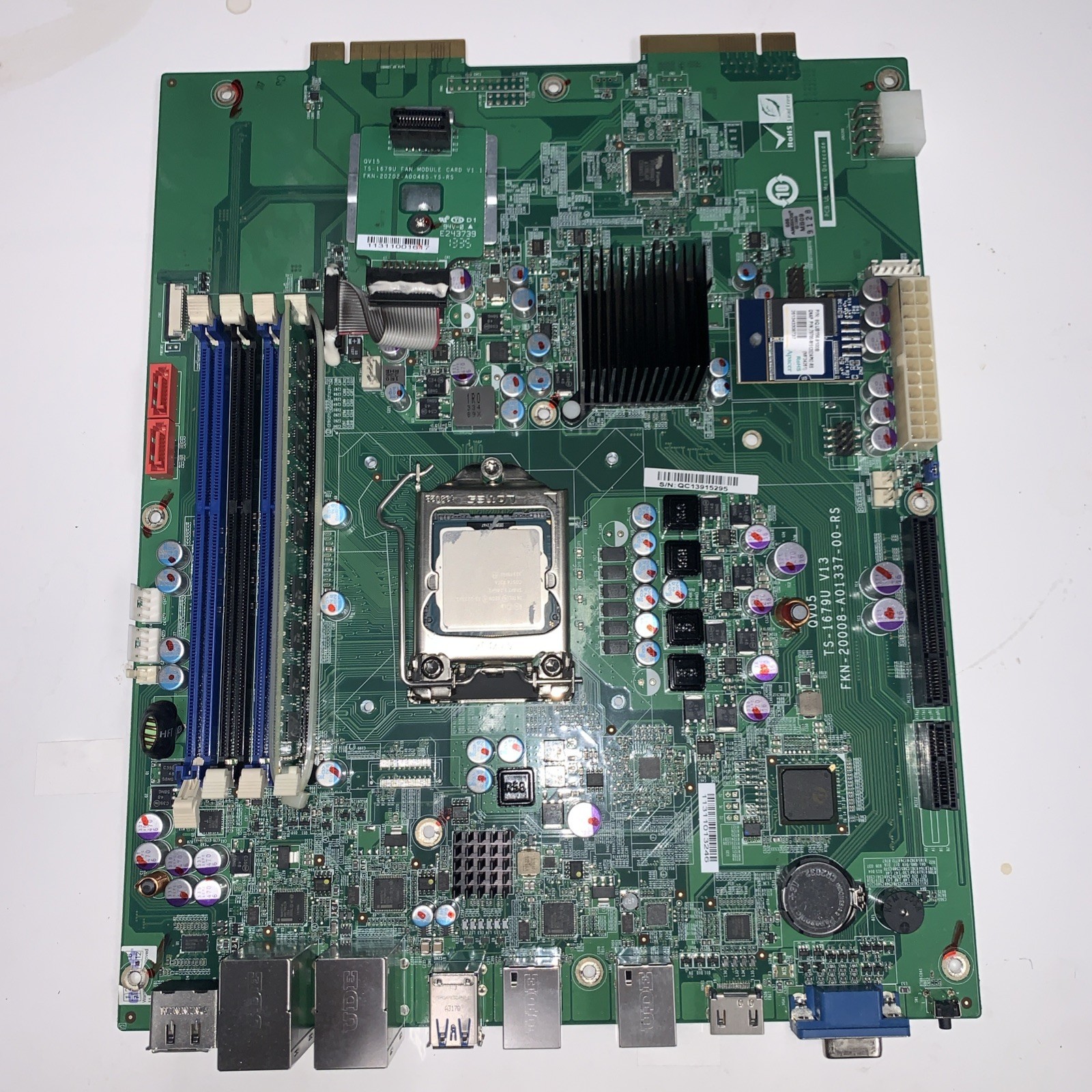 Motherboard QV05 TS-1679U V13 for QNAP TS-EC1679U-RP network attached storage