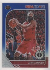 2019-20 Panini NBA Hoops Premium Stock Blue Prizm James Harden #66 08a8