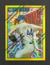 1996 Topps Finest Jason Isringhausen #51 Rare Phenoms Gold Refractor w/ coating