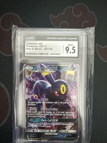 Umbreon-GX graded CGC 9.5 for sale on eBay