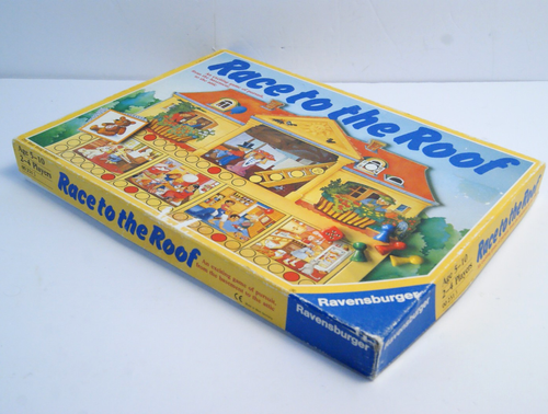 Race to the Roof Ravensburger Kids Board Game COMPLETE Reprinted Instructions - Picture 12 of 13