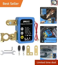 12V Remote Battery Kill Switch 240A for Auto, RV, Truck - Safe Power Disconnect