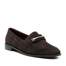 Linda Baumann Women's Brown Suede Loafers Casual Fashion LDB6585-26169BRW