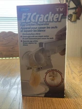 EZCracker Handheld Egg Cracker & Yolk Separator Kitchen Tool As Seen On TV EMSON