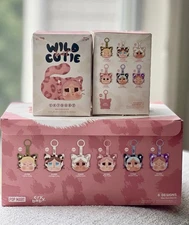 Authentic POP MART Crybaby Wild but Cutie Series Vinyl Pendant - Neon Cutie