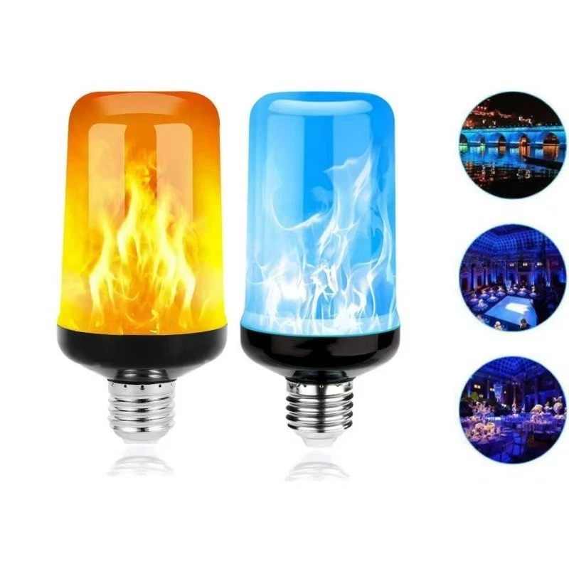 LED flame lamp, simulation dynamic flame jumping lamp, atmosphere shaping lamp - Image 4 of 4
