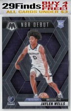 Jaylen Wells 2024-25 Panini Mosaic #260 RC Memphis Grizzlies