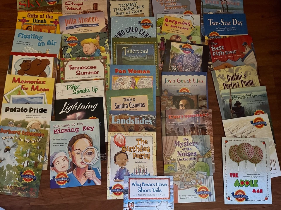 Houghton Mifflin Leveled Readers Huge Lot of 34 Booklet Books for Level 4 School - Image 3 of 4