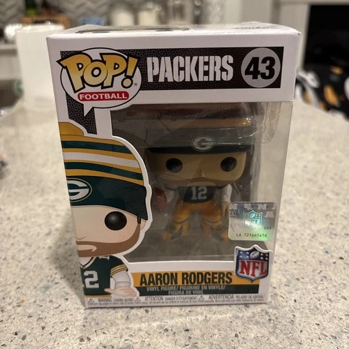 Funko Pop! Football: NFL Wave 3 Aaron Rodgers #43 Packers Vinyl Figure