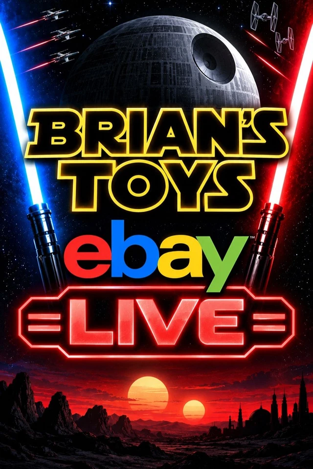 Brian's Toys LIVE! Modern Star Wars Auction Night! Comics, Playsets, & More