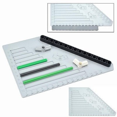 Technic Measuring Ruler Plastic Measuring Board Tool for LEGO Building Block Set