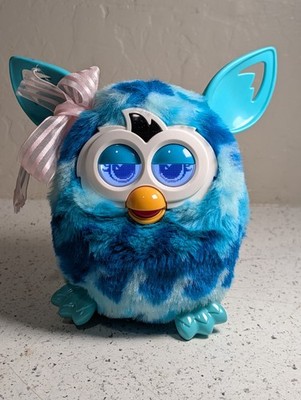 Furby boom 2013 Blue Waves Furby Boom blue fur Hasbro Spanish