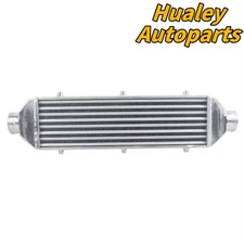28"x7.5"x3" Front Mount Intercooler 2.6'' Inlet/Out Tube &Fin Universal Aluminum