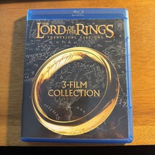 The Lord of the Rings: The Motion Picture Trilogy Blu-ray Disc, 2014, 3-Disc Set