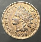1899 Indian Head  Cent US One Penny