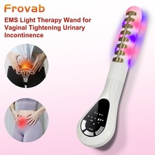 Vaginal Tightening  Pelvic Floor Trainer Red/Blue Light Microcurrent for Women