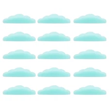 15 Pairs Eyelash Lift Kit Silicone Curl Pads Reusable for Lash Perm 5 Sizes