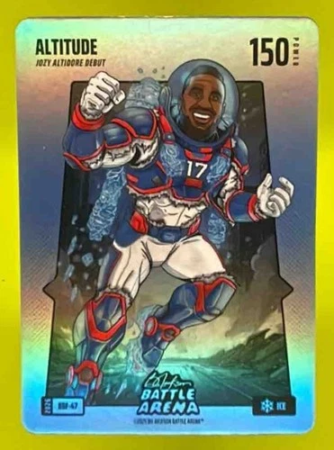 JOZY ALTIDORE DEBUT ALTITUDE BLUE BATTLEFOIL SP - 2026 Bo Jackson Battle Arena
