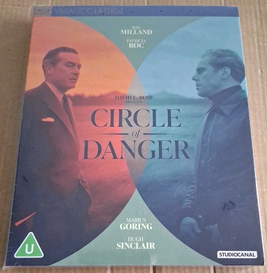 Circle of Danger - Studio Canal Vintage Classics (Slipcover, Blu-ray, 2024)